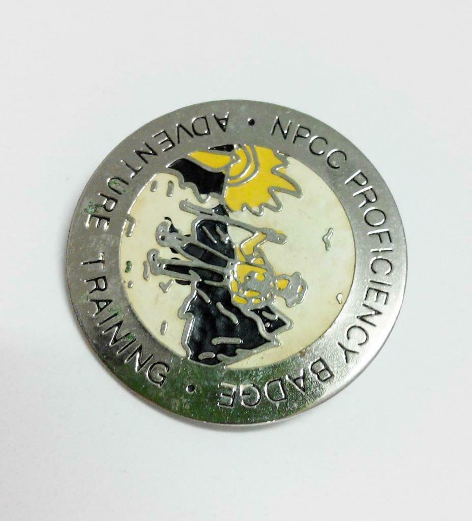 Rare Vintage Singapore NPCC Proficiency Adventure Training Pin Badge F/S (B337)