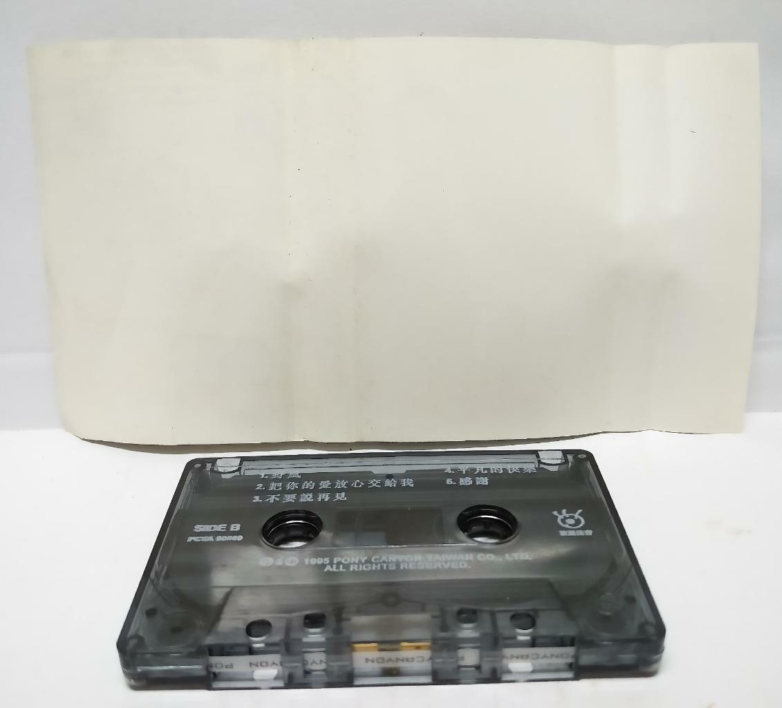 Taiwan Zhang Ke Fan 張克帆 为爱伤心为你痛 深深爱着你 卡帶 磁帶 1995 Malaysia Chinese Cassette CT150