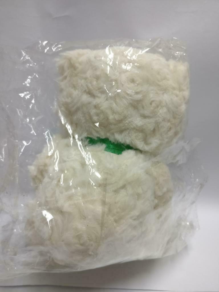 Valentine White Teddy Bear Love Heart Stuffed Animal 7" Plush Toy F/S (PTY025)