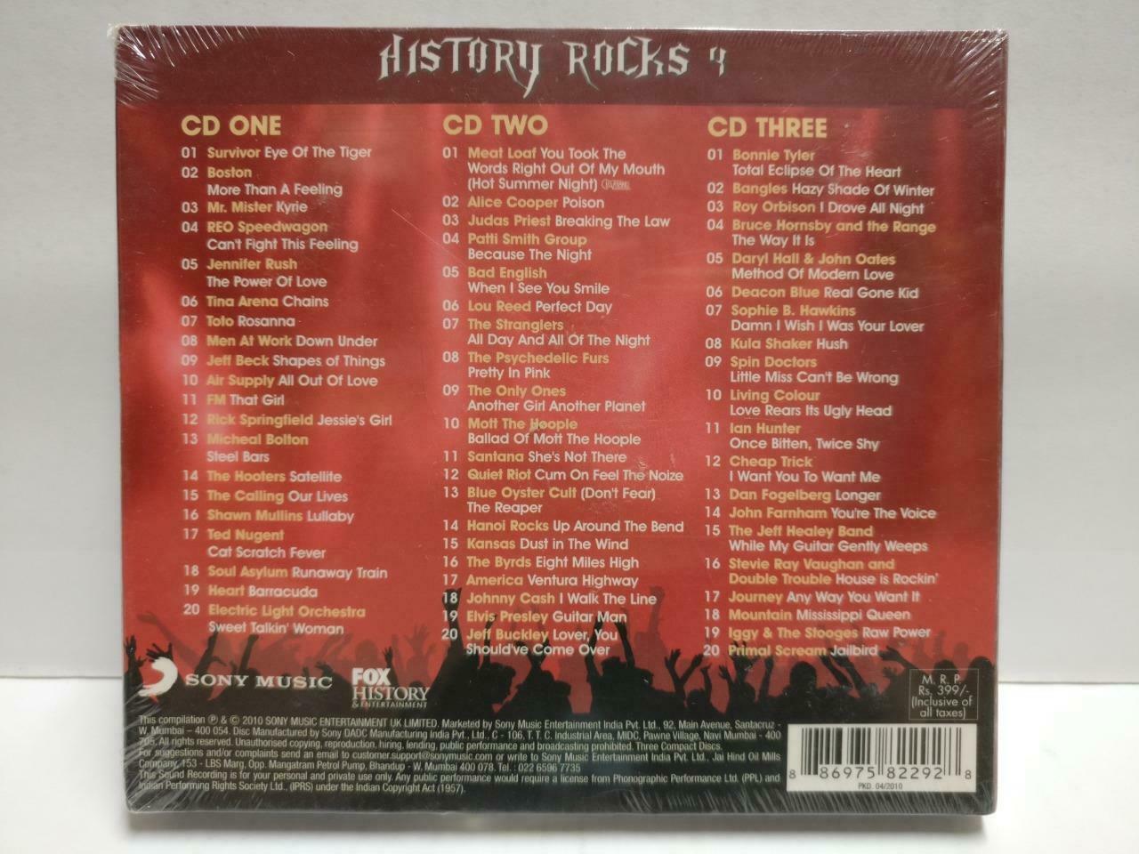 Sealed Various Artists Rock Survivor Alice Cooper 2010 Rare India 3x CD (CD933)