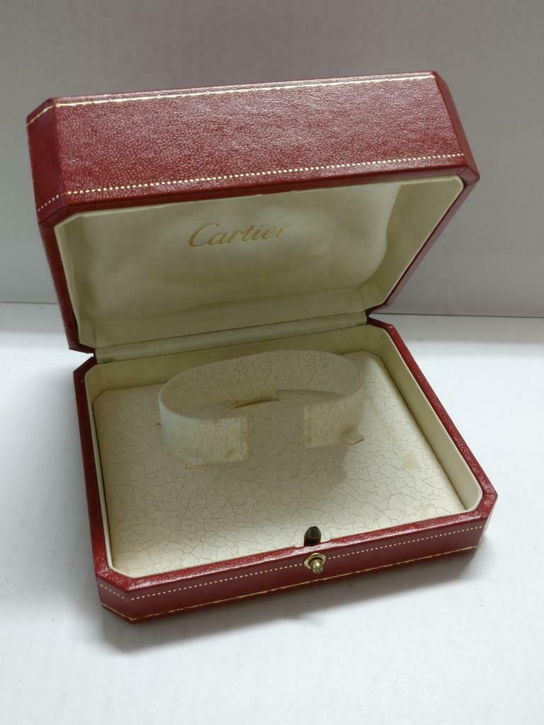 Vintage Cartier Watch Empty Box CO1017 With Mini Booklet (BX013)