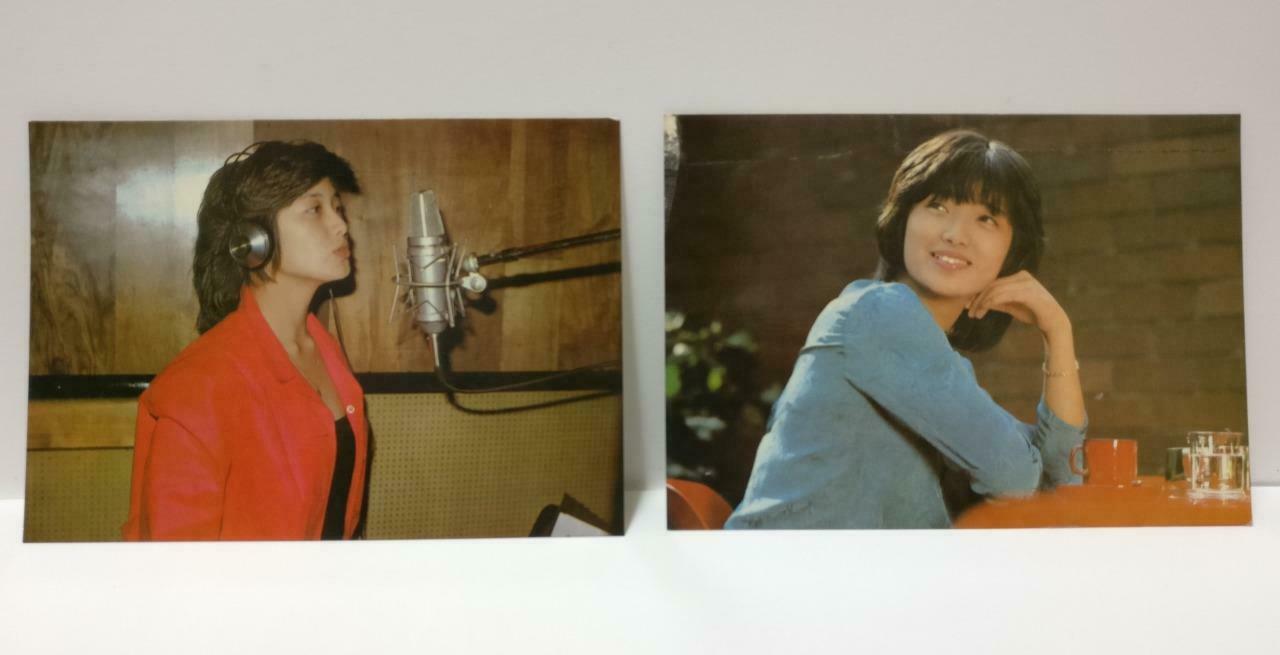 Vintage Japan Japanese Momoe Yamaguchi 山口百恵 Colour Photo Card x4 Lot F/S (P204)