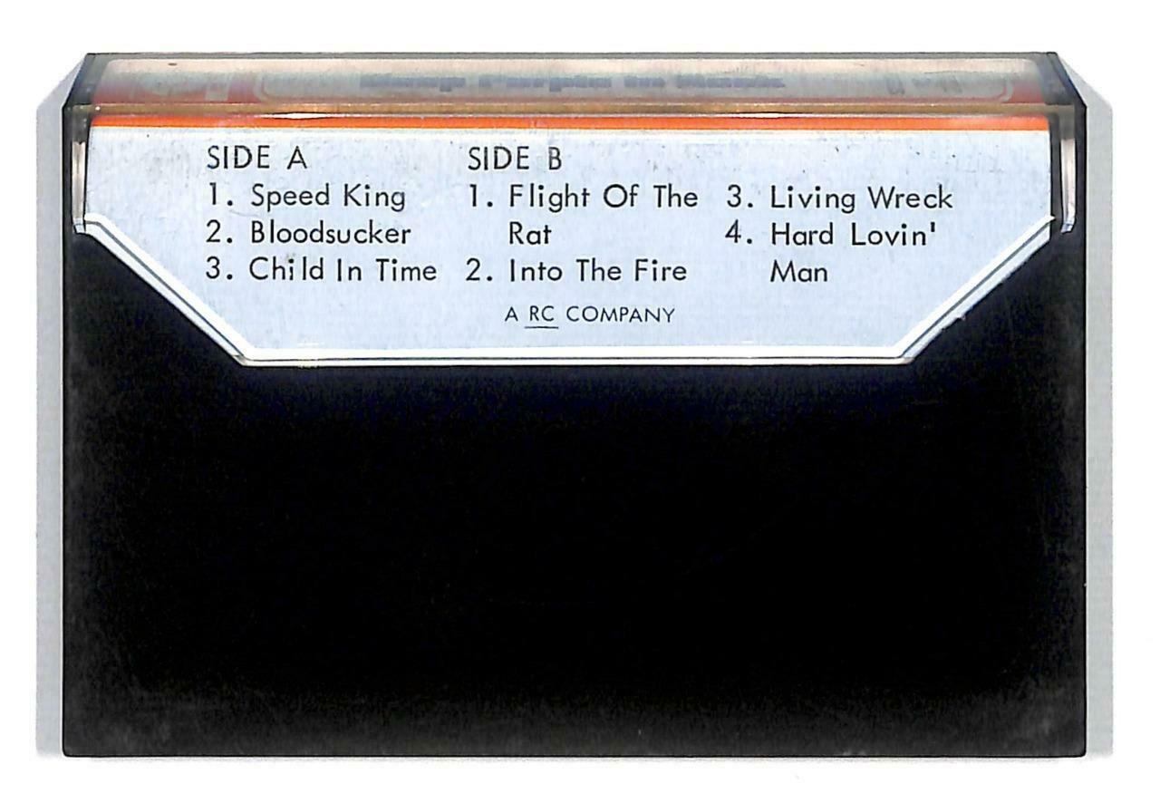 Rare Deep Purple In Rock Speed King Bloodsucker Singapore English Cassette CT926