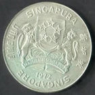 CH888 Vintage Singapore 1972 Eagle $10 Silver Coin (OC153)