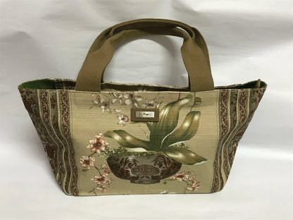 CH888 Authentic Thailand Jim Thompson Rare Limited Edition Plant Canvas Bag 1 Pc Only (G008)