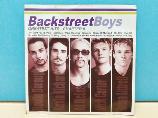 CH888 BSB Backstreet Boys On Cover Only Rare Singapore English CD ZN232