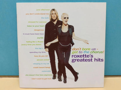 CH888 Roxette Greatest Hits Mega Rare Vintage 1995 Malaysia English CD ZN240