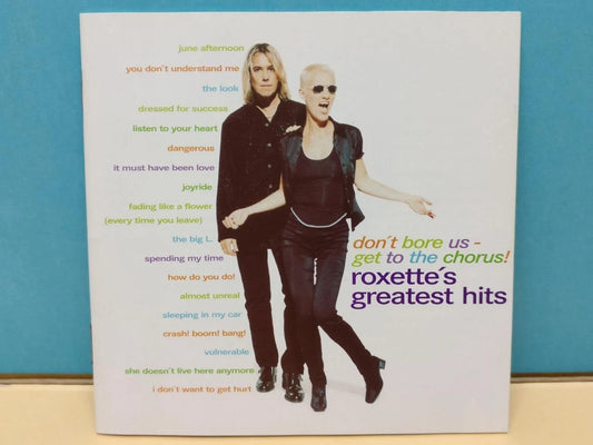 CH888 Roxette Greatest Hits Mega Rare Vintage 1995 Malaysia English CD ZN240