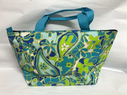 CH888 Authentic Jim Thompson Rare Limited Edition Abstract Art Canvas HandBag (G012)