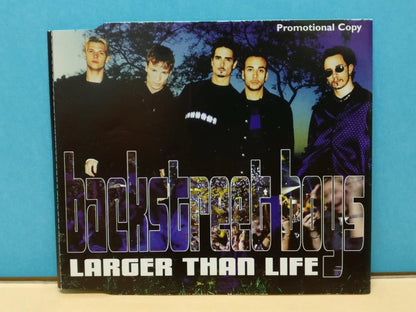 CH888 BSB Backstreet Boys Larger Than Life Singles 1999 Promo English CD ZN256