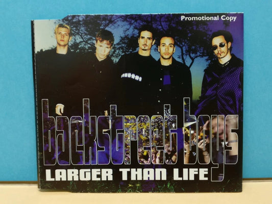 CH888 BSB Backstreet Boys Larger Than Life Singles 1999 Promo English CD ZN256