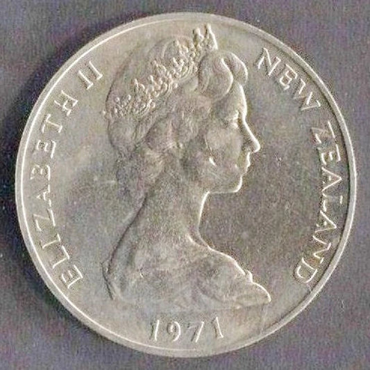 CH888 New Zealand 1971 Nickel Coin (OC236)