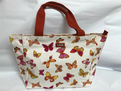 CH888 Authentic Jim Thompson Rare Limited Edition Butterfly Canvas Bag 1 Only (G013)