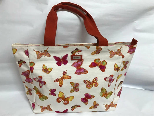 CH888 Authentic Jim Thompson Rare Limited Edition Butterfly Canvas Bag 1 Only (G013)