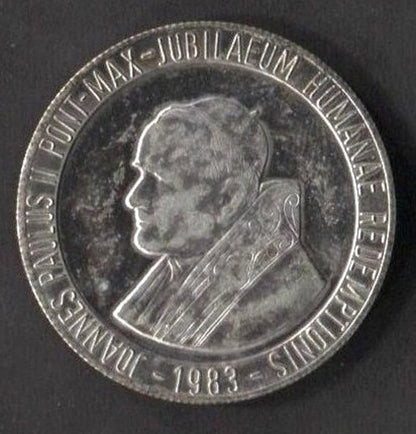 CH888 Roma 1983 Paulus II Silver Coin (OC250)