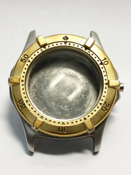 CH888 Tag Heuer Authentic Vintage 2 Tones Ladies 2000 Watch Case 964 015 Spare Parts (LK386)