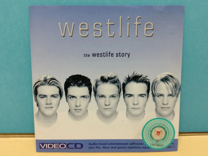 CH888 Westlife The Westlife Story 1999 Rare Singapore English Video CD VCD ZN303