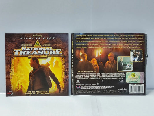 CH888 NATIONAL TREASURE NICOLAS CAGE SINGAPORE 2004 English Movies Video CD 2x VCD (FCS10619)