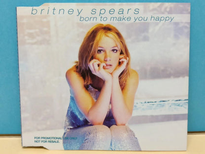 CH888 Britney Spears Singles Born To Make You Happy 1999 Promo Singapore English CD ZN253