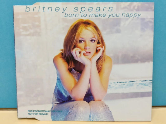 CH888 Britney Spears Singles Born To Make You Happy 1999 Promo Singapore English CD ZN253