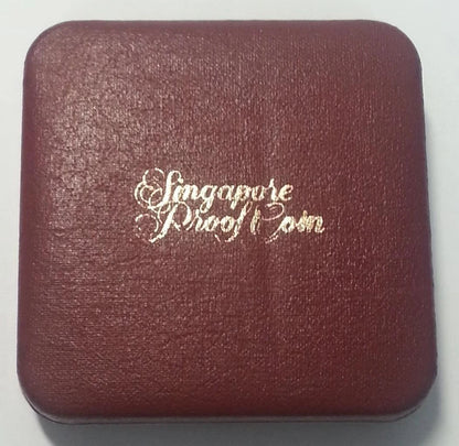 CH888 Singapore Satellite 1978 $10 Silver Proof Coin with Box & Cert (C518)