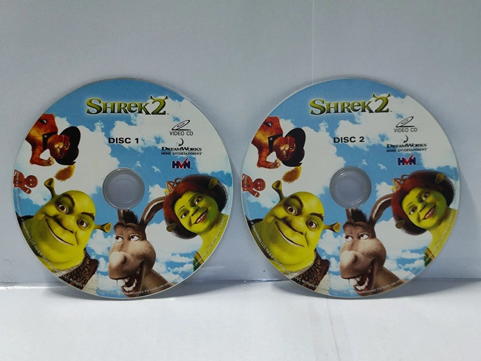 CH888 SHREK 2 EDDIE MURPHY 2004 SINGAPORE ANIMATION English Movies Video CD 2x VCD (FCS10613)