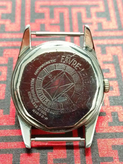 CH888 Vintage Midsize Favre Leuba Sea King Manual Winding Watch Head (TP358)