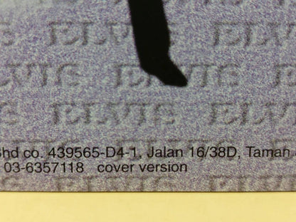 CH888 Elvis Presley On Cover Voi.2 Only Unique Photo Malaysia English CD ZN231