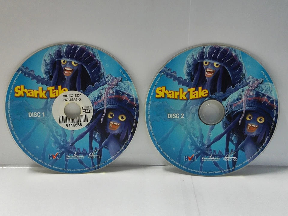 CH888 SHREK SHARK TALE ANIMATION 2004 SINGAPORE English Movies English Video CD 2x VCD (FCS10607)