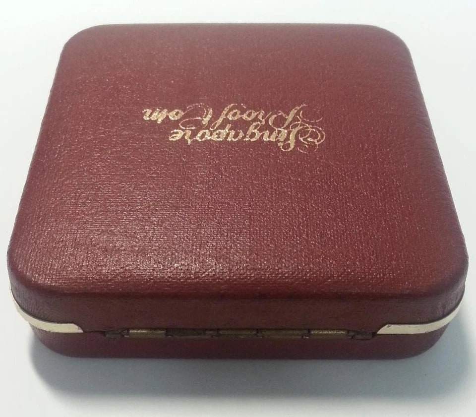 CH888 Singapore Satellite 1978 $10 Silver Proof Coin with Box & Cert (C518)