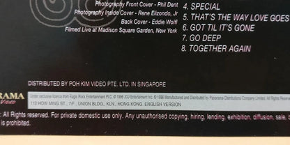 CH888 Janet Jackson The Velvet Rope Tour 1998 Rare Singapore English Video CD VCD x2 ZN316