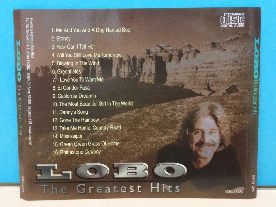 CH888 LOBO On Cover Only Rare Malaysia CD ZN228