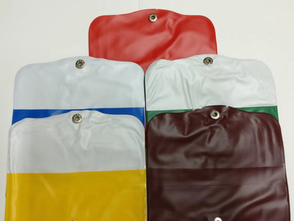 CH888 Rare Vintage Seiko PVC Plastic Colourful Watch Pouch Case x5 Lot (TP393)