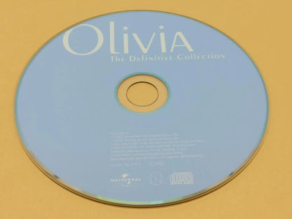 CH888 Olivia Newton John The Definitive Collection 2002 Rare Singapore English CD ZN238