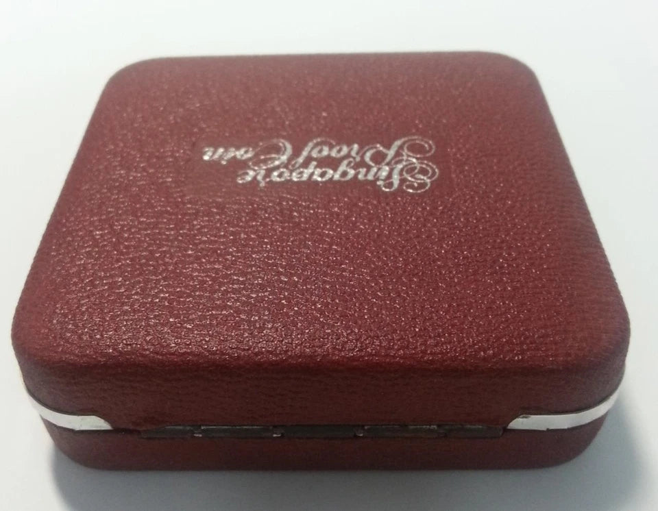 CH888 Singapore Satellite 1980 $10 Nickel Proof Coin with Box & Cert (C519)