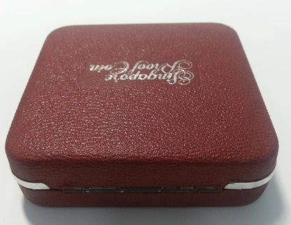 CH888 Singapore Satellite 1980 $10 Nickel Proof Coin with Box & Cert (C519)