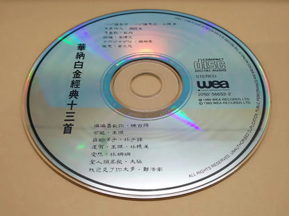 CH888 Hong Kong Danny Chan Wang Jie Sandy Lam 陈百强 王杰 林忆莲 周润发 太极 T113 1989 Chinese CD ZN020