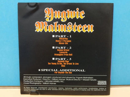 CH888 Yngwie Malmsteen Guitar Instructional Video 2000 Rare Malaysia Video CD VCD ZN304