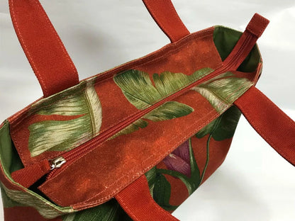 CH888 Authentic Thailand Jim Thompson Rare Limited Edition Floral Canvas Bag 1 Pc Only (G005)
