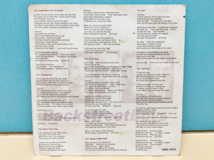 CH888 BSB Backstreet Boys On Cover Only Rare Singapore English CD ZN232