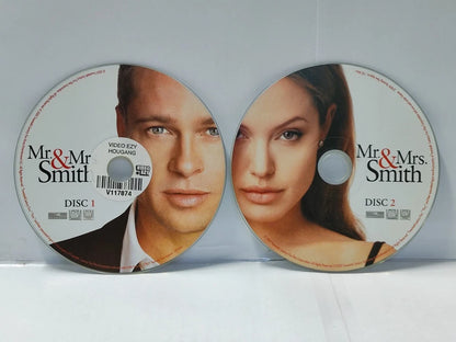 CH888 MR AND MRS SMITH BRAD PITT ANGELINA JOLIE 2005 English Movies Video CD 2x VCD (FCS10614)