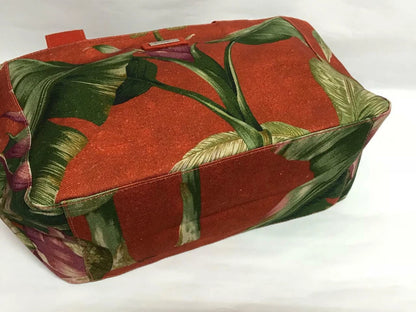 CH888 Authentic Thailand Jim Thompson Rare Limited Edition Floral Canvas Bag 1 Pc Only (G005)