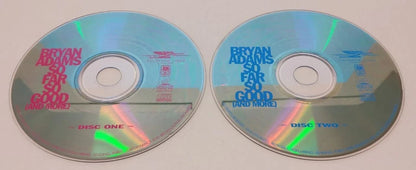 CH888 Bryan Adams So Far So Good Gold Singapore Censor Stickers Video CD English VCD x2 ZN317