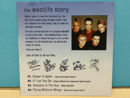 CH888 Westlife The Westlife Story 1999 Rare Singapore English Video CD VCD ZN303