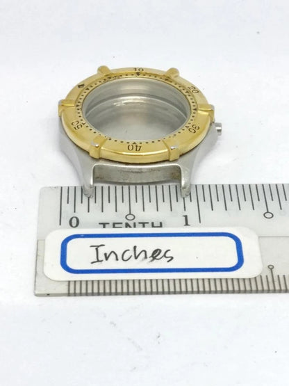 CH888 Tag Heuer Authentic Vintage 2 Tones Ladies 2000 Watch Case 964 015 Spare Parts (LK386)