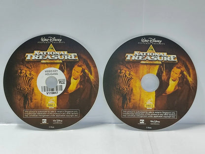 CH888 NATIONAL TREASURE NICOLAS CAGE SINGAPORE 2004 English Movies Video CD 2x VCD (FCS10619)