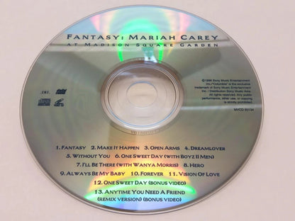 CH888 Mariah Carey Fantasy At Madison Square Garden 1996 Asia Gold English Video CD VCD ZN291