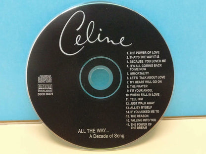 CH888 Celine Dion On Cover Only Malaysia English CD ZN226