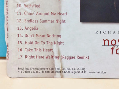 CH888 Richard Marx On Cover Only Malaysia English CD ZN227