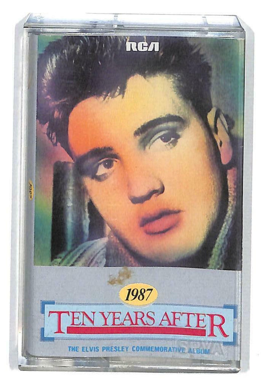 Rare Elvis Presley Ten Years After 1987 Singapore English Cassette CT891